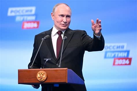 Russians on Vladimir Putin's 2024 reelection .